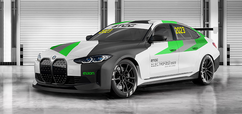 Exion Racing is the first car to reveal the STCC 2023 electric car model